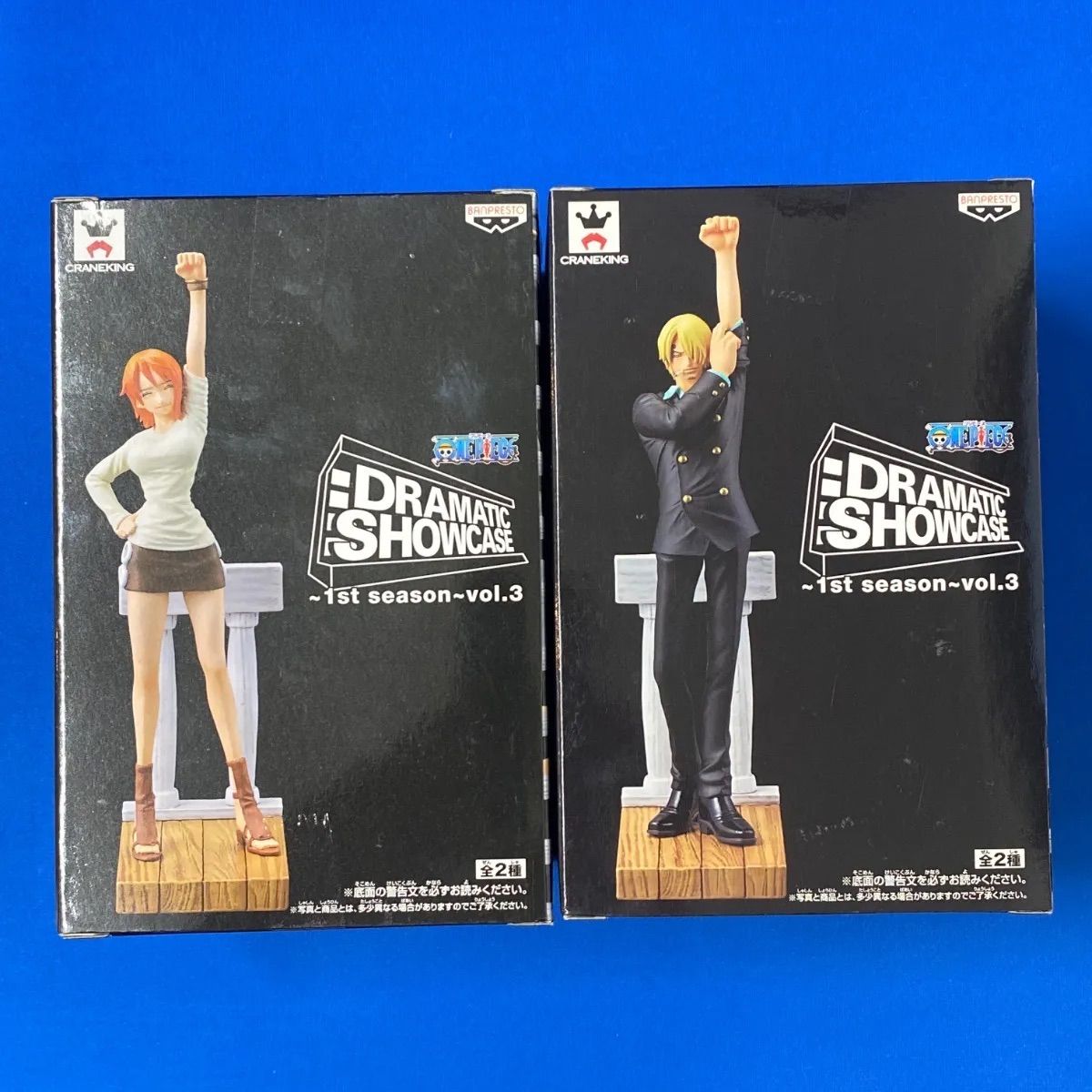 ワンピース フィギュア dramatic showcase サンジ＋ナミ Amazon.com: One Piece Dramatic Showcase 2nd Season Vol. 2