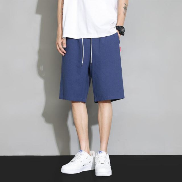 種類100：M/M：ブラック カーキ メンズ ファッション 服 男性用 オシャレ シンプル 大人 かっこいい 大きいサイズ ストリート 紳士服 夏 綿 リネン パンツ 速乾 カジュアル