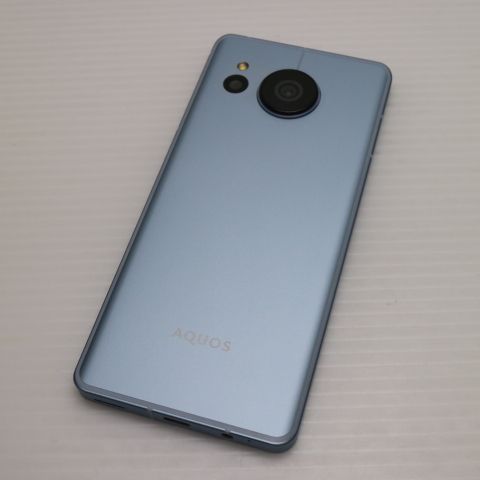超美品 AQUOS sense7 SHG10 ブルー スマホ 土日祝発送 即日発送
