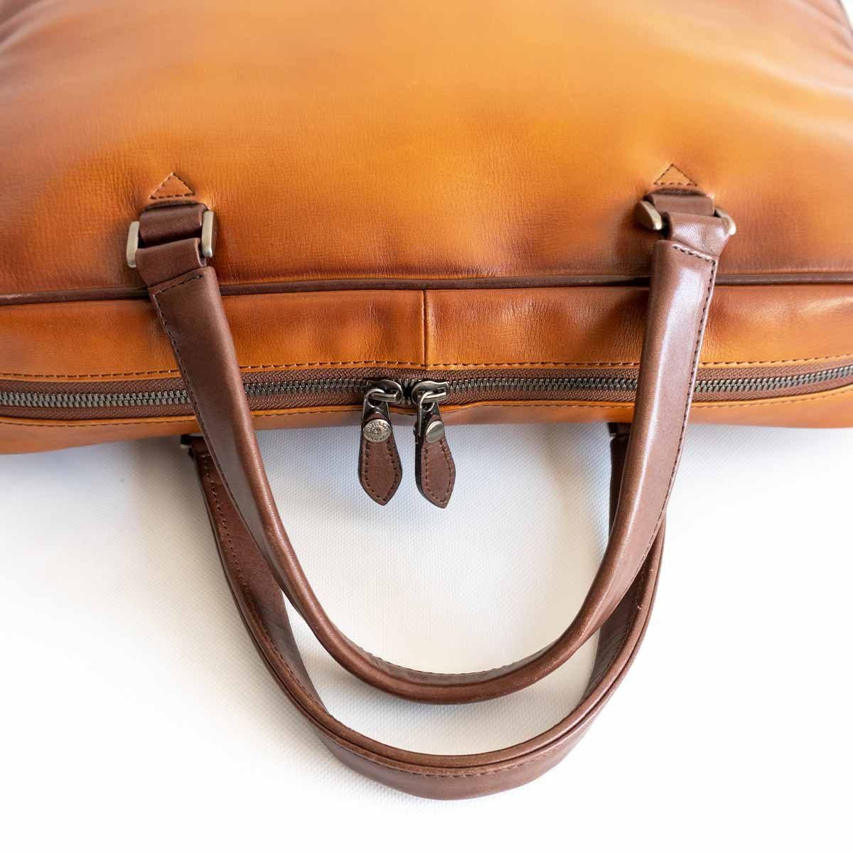 YUHAKU YBZ020 牛革 ビジネスバッグ ブラウン 楽天市場】【美品