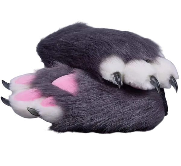 着ぐるみ ケモノ足 靴下 白と黒 フリーサイズ 21.5ー28CM ケモノ脚 ファースーツ fursuit ぬいぐるみ コスプレ コスチューム kigurumi 着ぐるみ ケモノ足 靴下 白 フリーサイズ 21.5ー28CM ケモノ脚 ファー