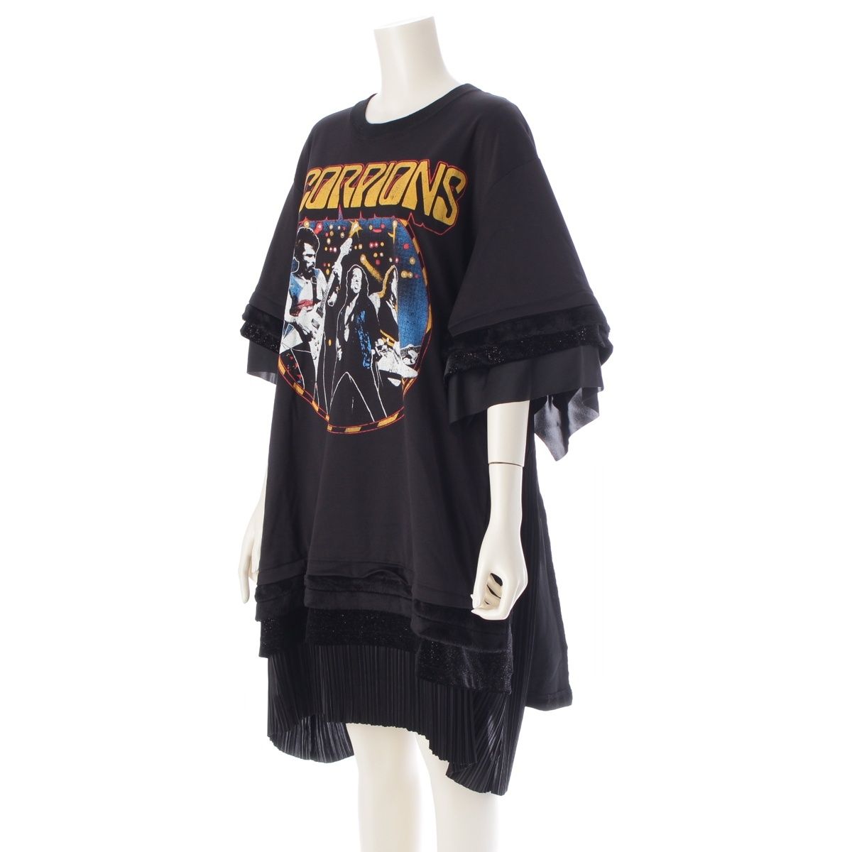 ジュンヤワタナベ 22AW SCORPIONS ドッキングTシャツ ワンピース