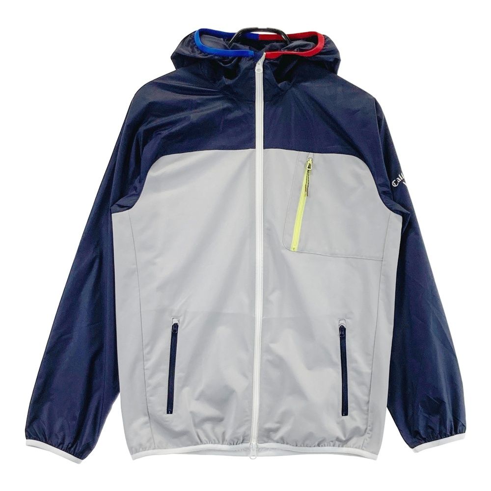 サイズ M CALLAWAY キャロウェイ フード付 ジップジャケット グレー系 240101540519 ゴルフウェア メンズ ストスト