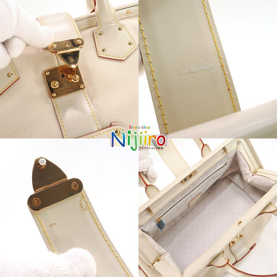 美品】ルイヴィトン スハリ ブロン アンジェニュー ハンドバッグ