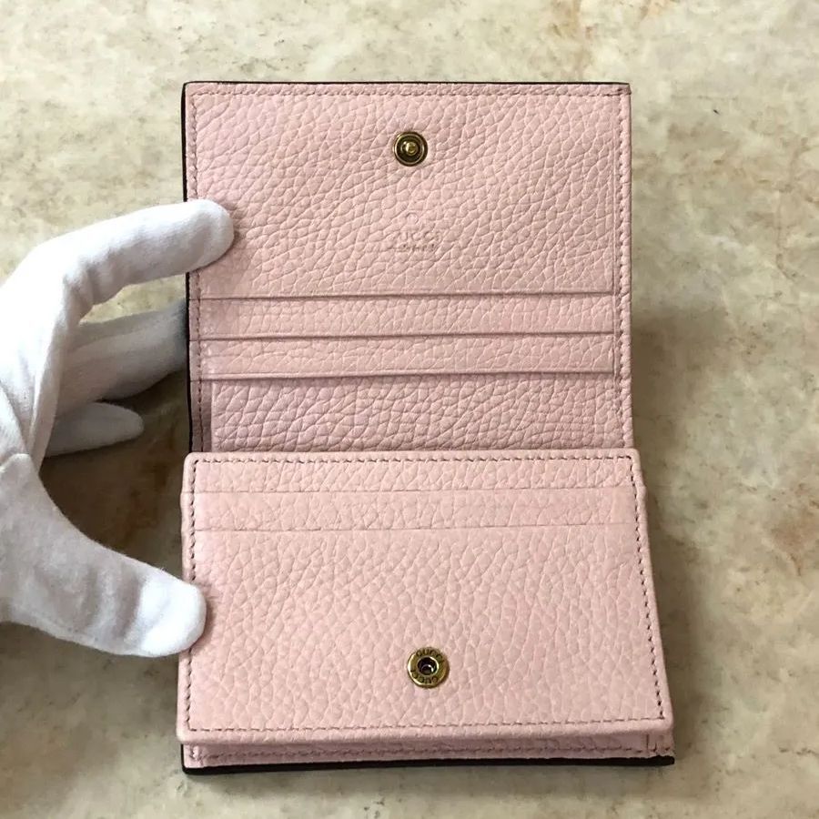 GUCCI グッチ BEE ビー アニマリエ 二つ折り コンパクト 財布