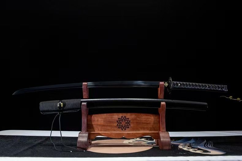 方竜模様直版サムライナイフ 武具 居合刀 模造刀·模擬刀 方竜模様直版