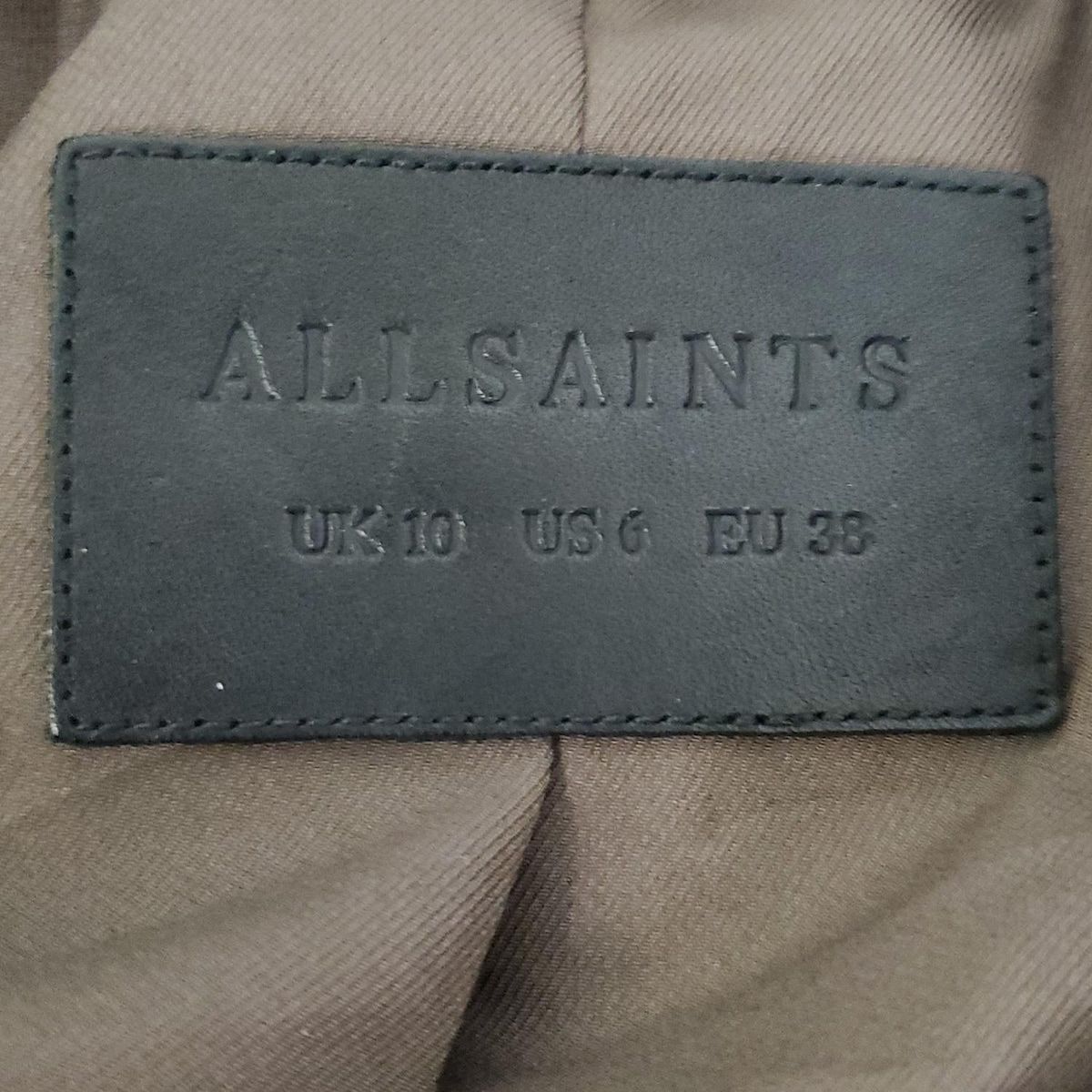 All Saints(オールセインツ) ライダースジャケット サイズUK10 メンズ  