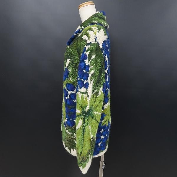 ロイヤルアルパカ ジャケット wnc ロイヤルアルパカ ROYAL ALPACA ジャケット ニット M 緑系