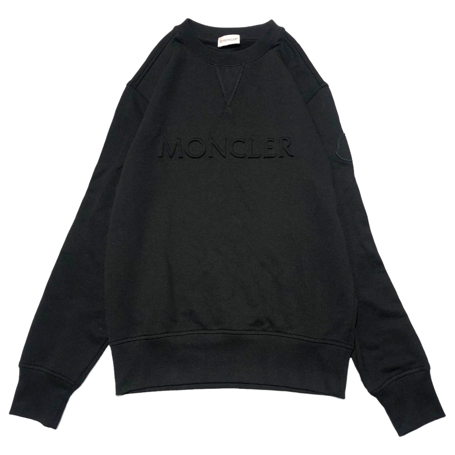 MONCLERモンクレール FELPA GIROCOLLO スウェット トレーナー ロゴ
