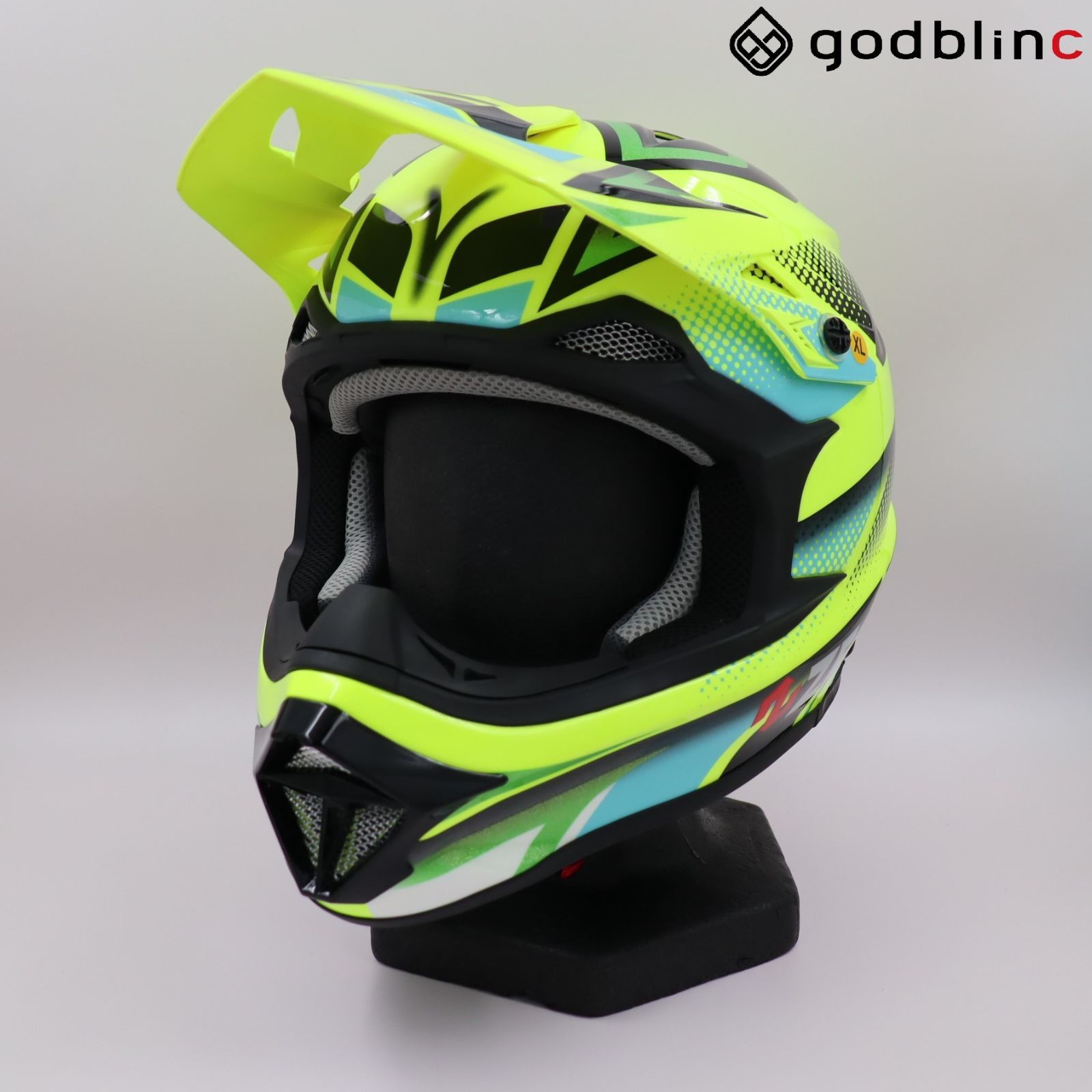 バイク ZEALOT マッドジャンパー2 GRAPHIC FLUO YELLOW/BLK-GREEN XL 
