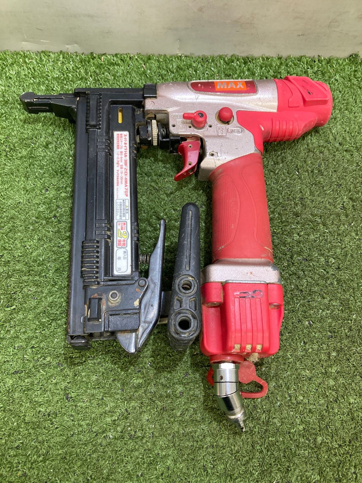 品 0921 MAX マックス 高圧 釘打機 スーパーネイラ HA-38F2 D 4MAフロア ITHFQZCA6QUG