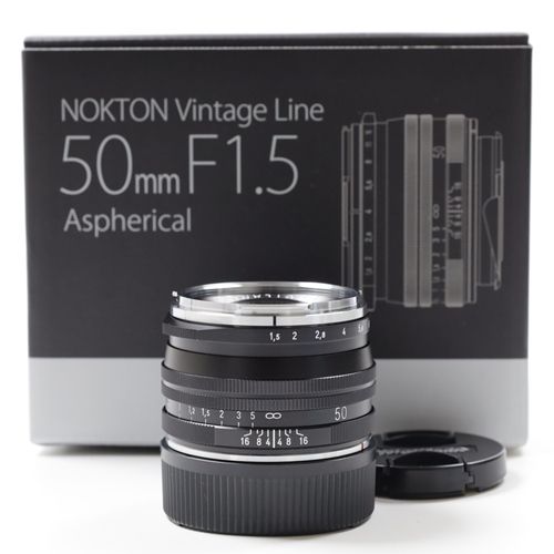 フォクトレンダー Voigtlander NOKTON Vintage Line 50mm F1.5 Aspherical II MC VM ブラック ライカMマウント