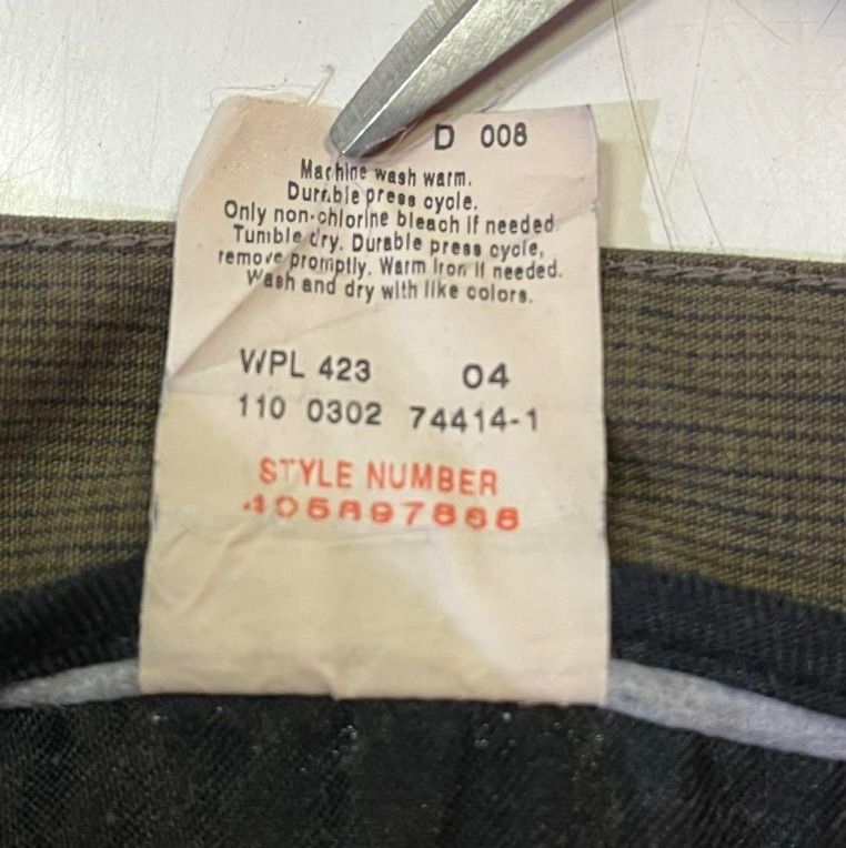 USA古着 00s DOCKERS チノパン チェック ワイド baggy - メルカリ