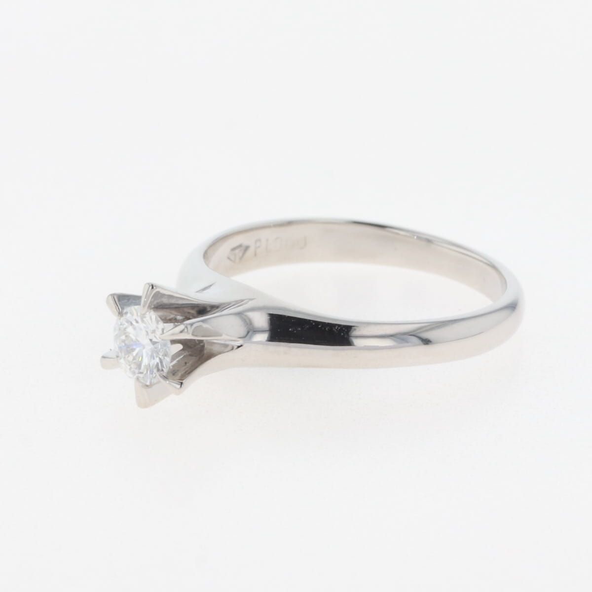 在庫一掃】 ダイヤモンド デザインリング プラチナ 指輪 リング 6号  