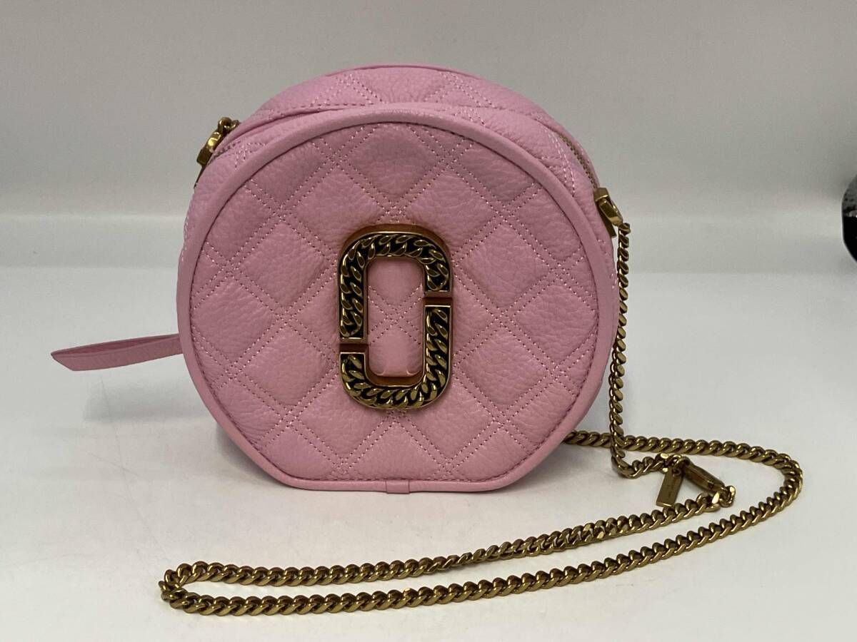 THE MARC JACOBS ザ マークジェイコブス ラウンドバッグ M0015815 ショルダーバッグ ピンク系