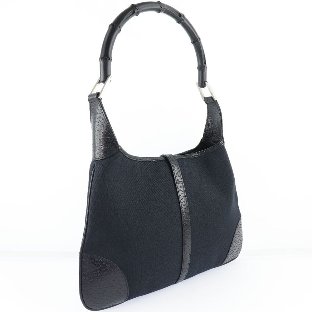 GUCCI】グッチ バンブー ジャッキー 001 4060 レザー×キャンバス