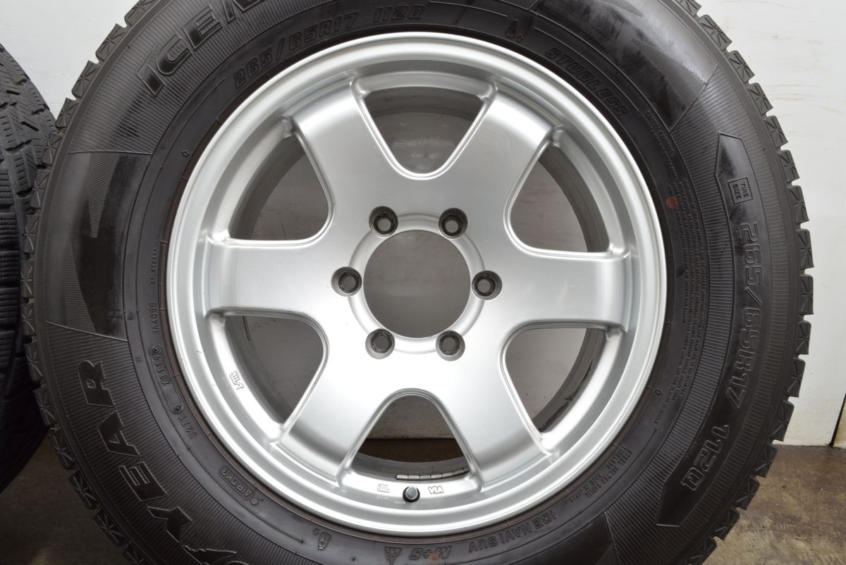 ブリヂストン BLIZZAK DM-V3 265/65R17 4本 スタッドレス プラド
