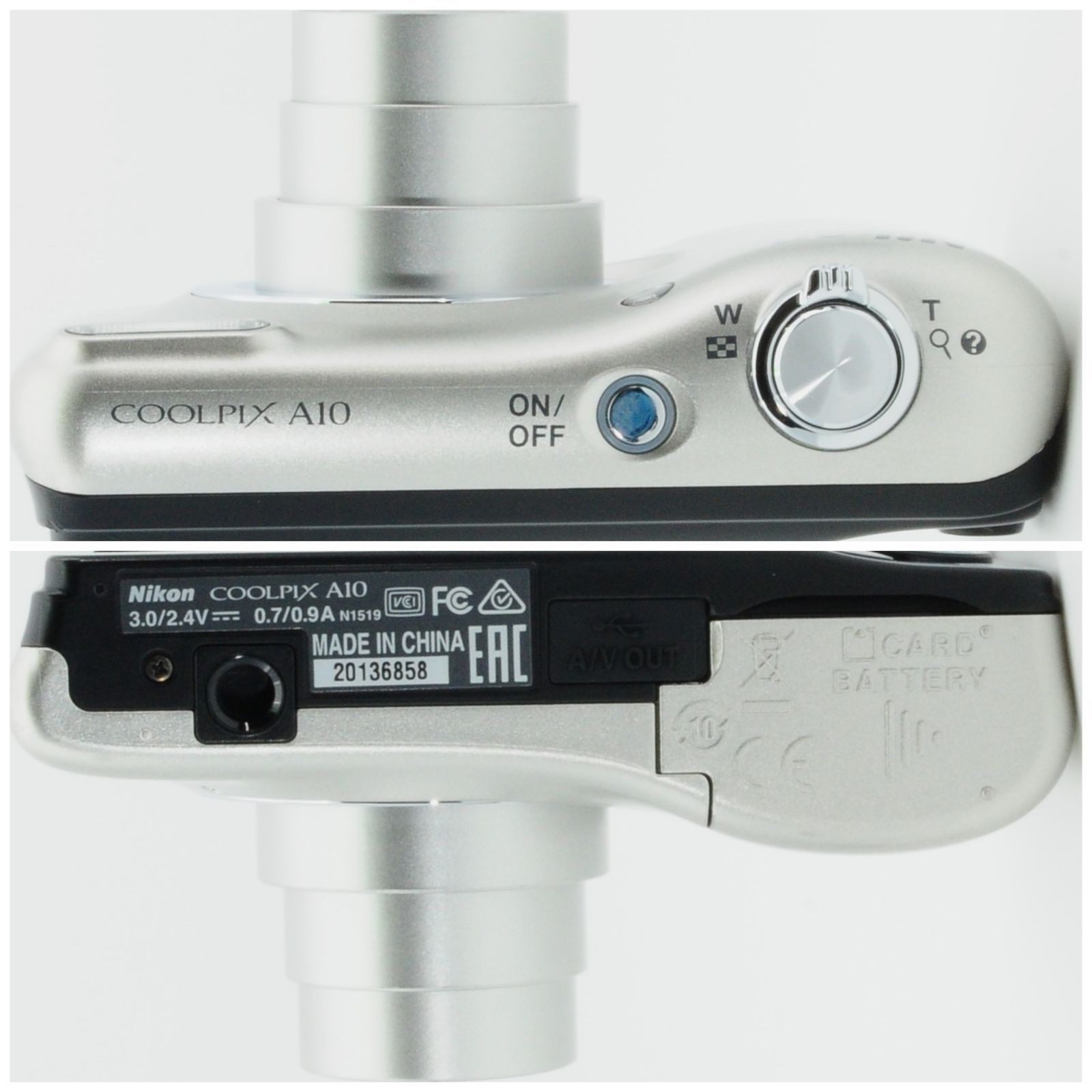 新品・未使用Nikon coolpix a10 シルバー① デジタルカメラ Amazon.com : Nikon digital camera COOLPIX A10 Silver (Japan Import