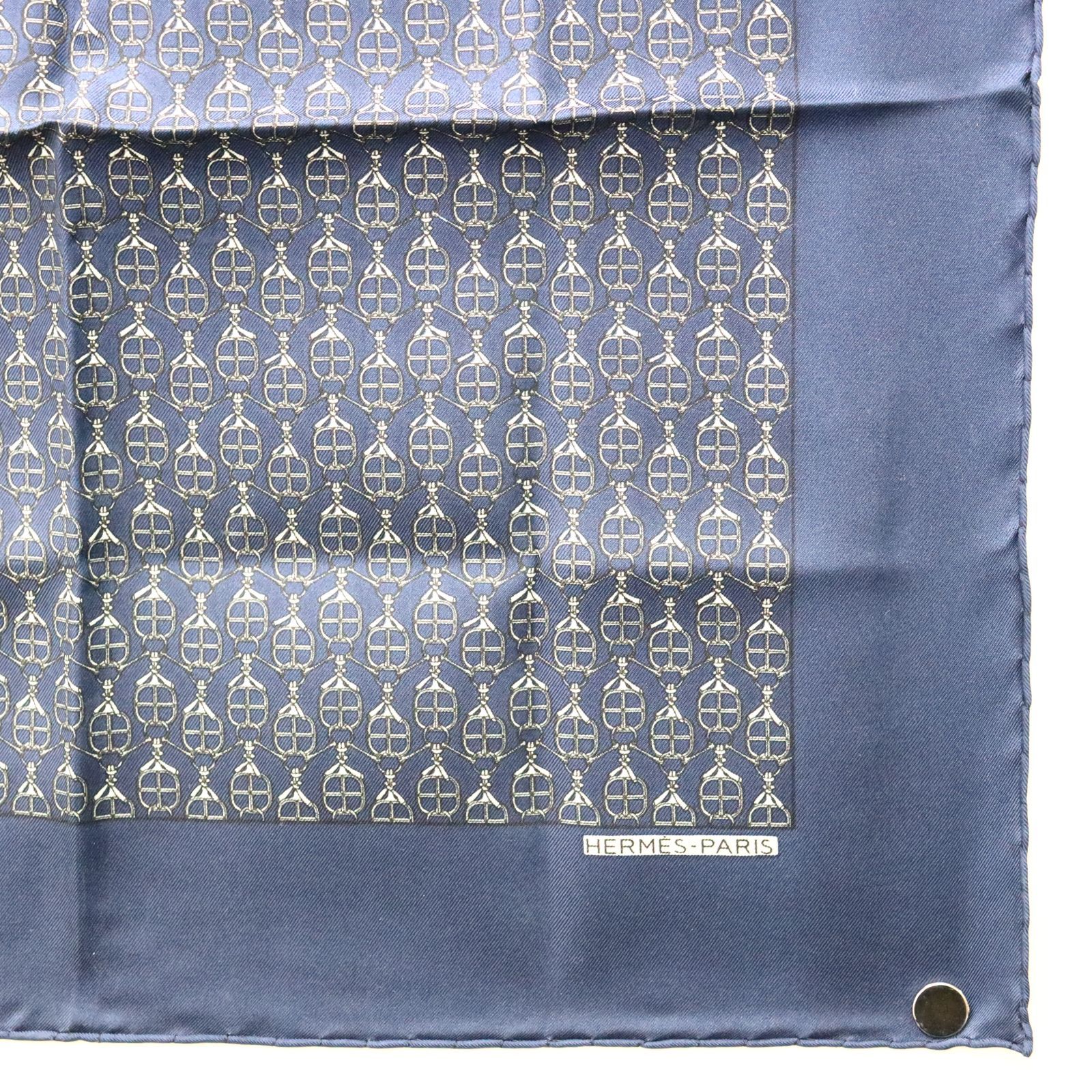 【未使用 】エルメス プチカレ45 ポケットチーフHERMES エルメスカレ45 プチカレ CORRE SPONDANCE ポケットチーフ