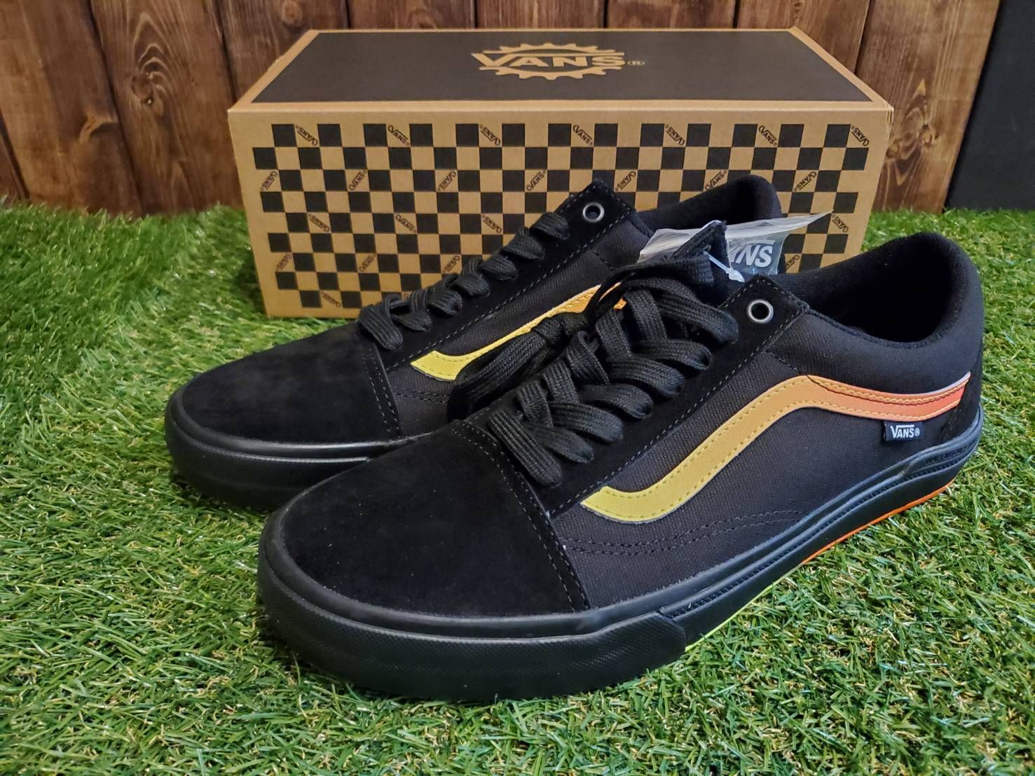 VANS BMX OLD SKOOL GRAD シューズ BLACKスケートSK8オールドスクール靴スニーカーヴァンズSPREMEシュプリームYOWスケートボード新品未使用メンズレディーススエードキャンバス