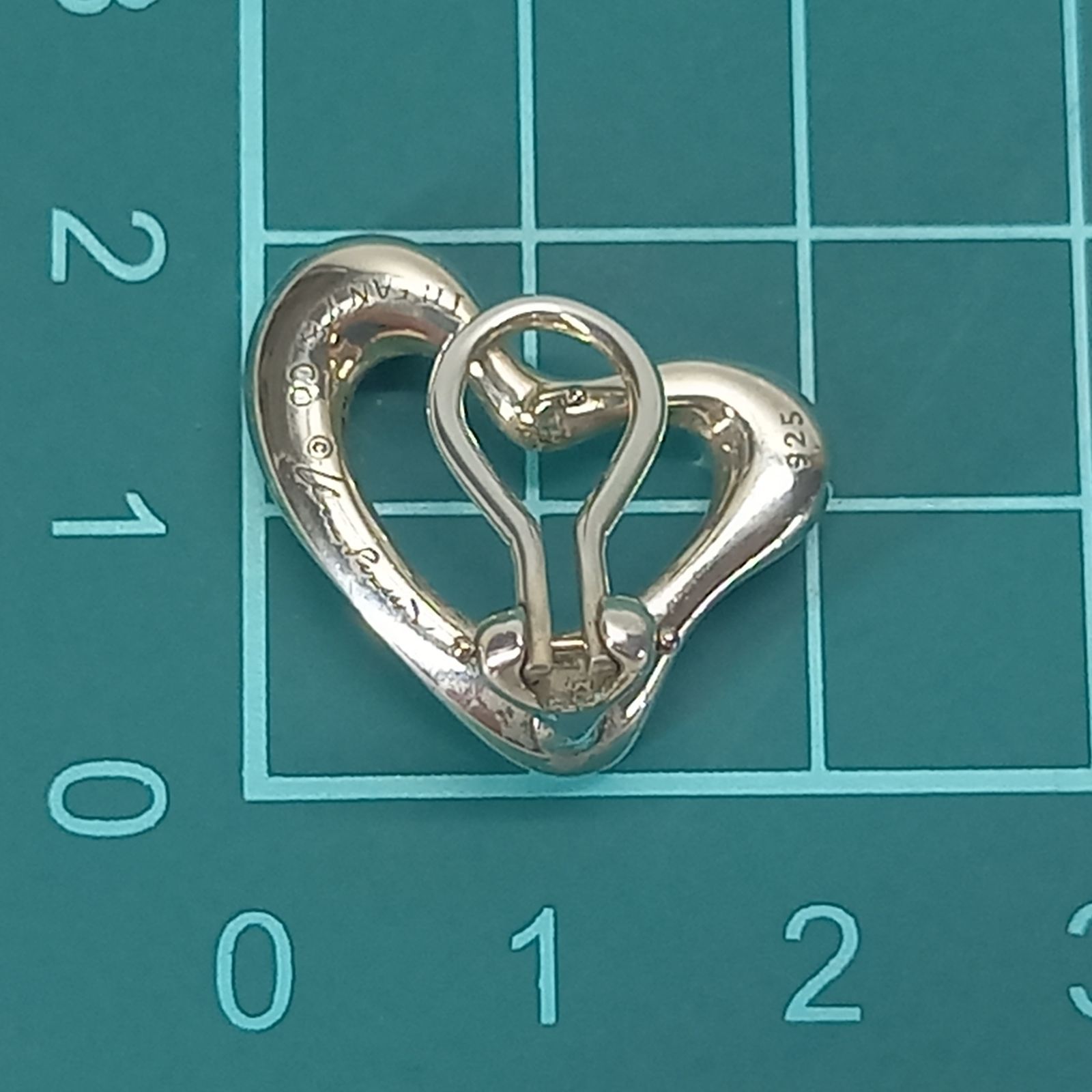 オープンハート スタッド ピアス 925シルバー TIFFANY &Co