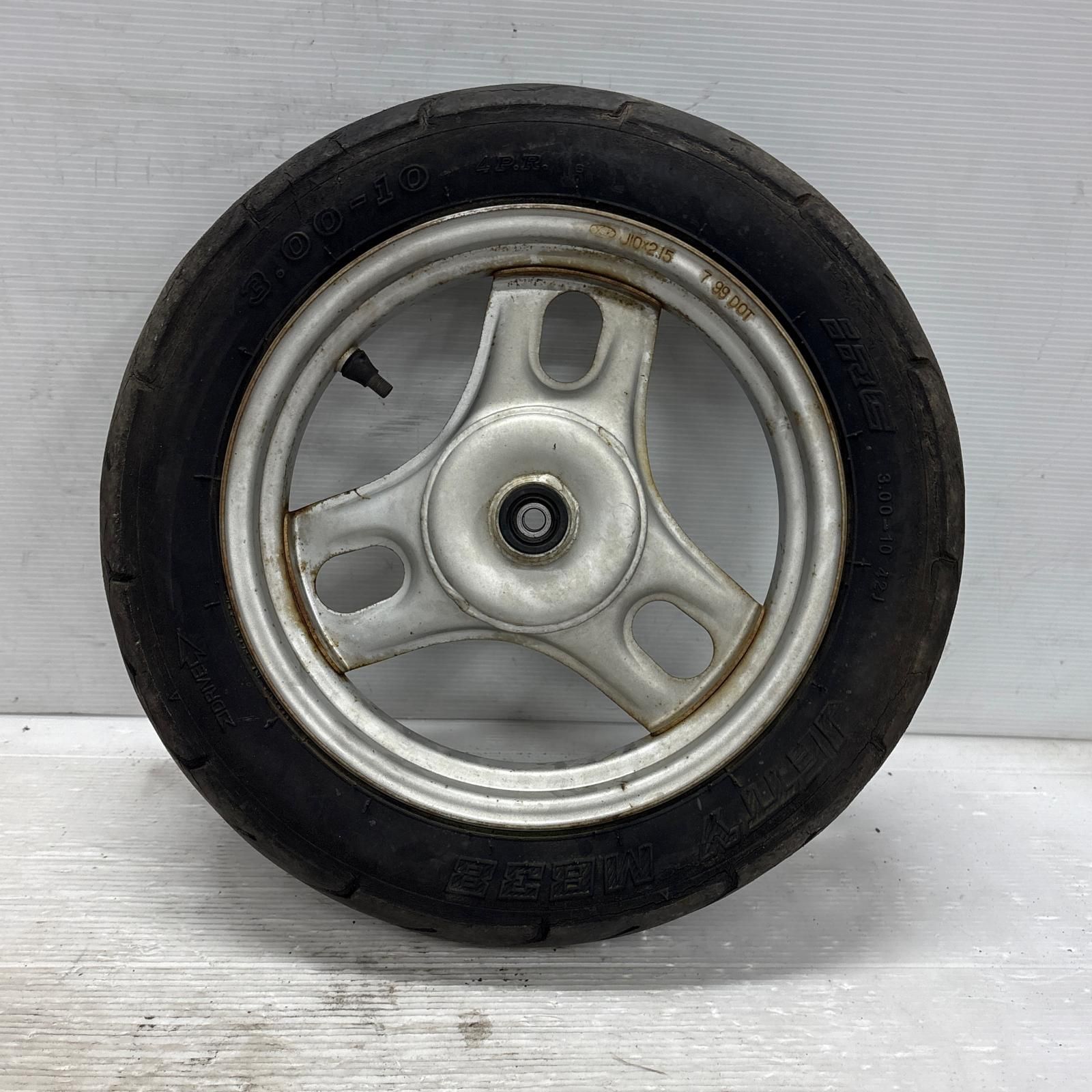 チューブラーホイール前後セット アルミホイール スーパーDIO SR⁄ZX