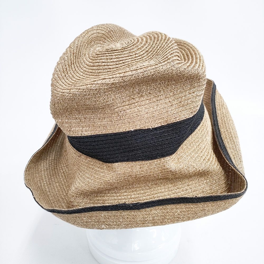 美品　mature ha. 　マチュアーハ BOXED HAT ペーパーハット mature ha. マチュアーハ ボックス ハット “BOXED HAT 11cm