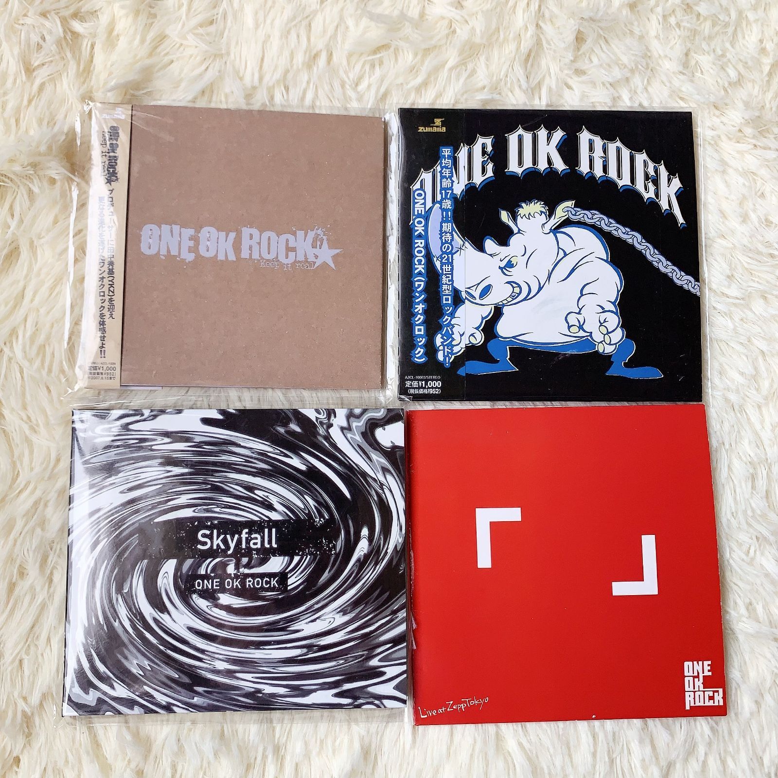 帯付き ONE OK ROCK CD Keep it real