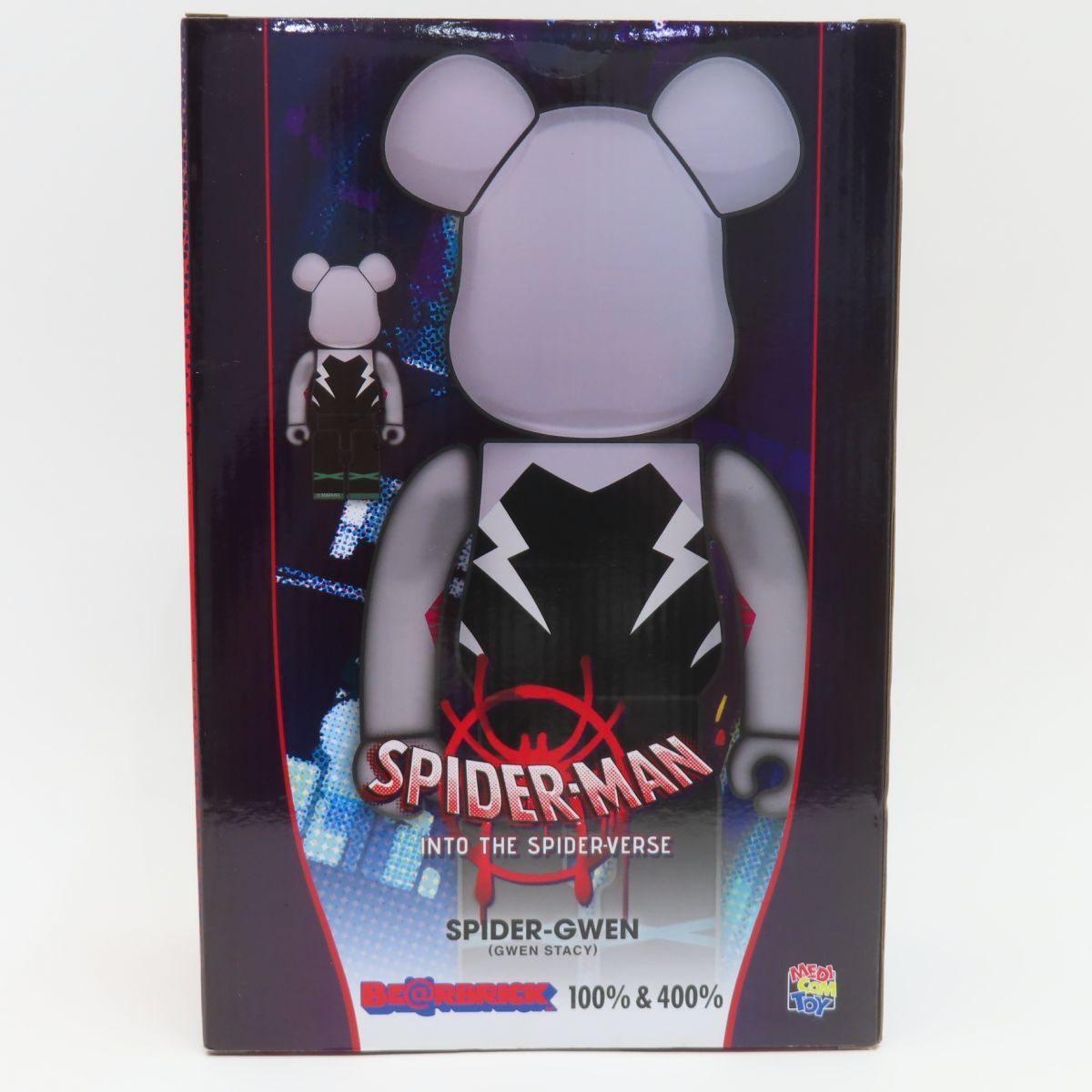 その他 MEDICOM TOY - Be@rbrick SPIDER-GWEN 100% &amp; 400% BE@RBRICK Spider-Man: Across the Spider-Verse Spider-Man