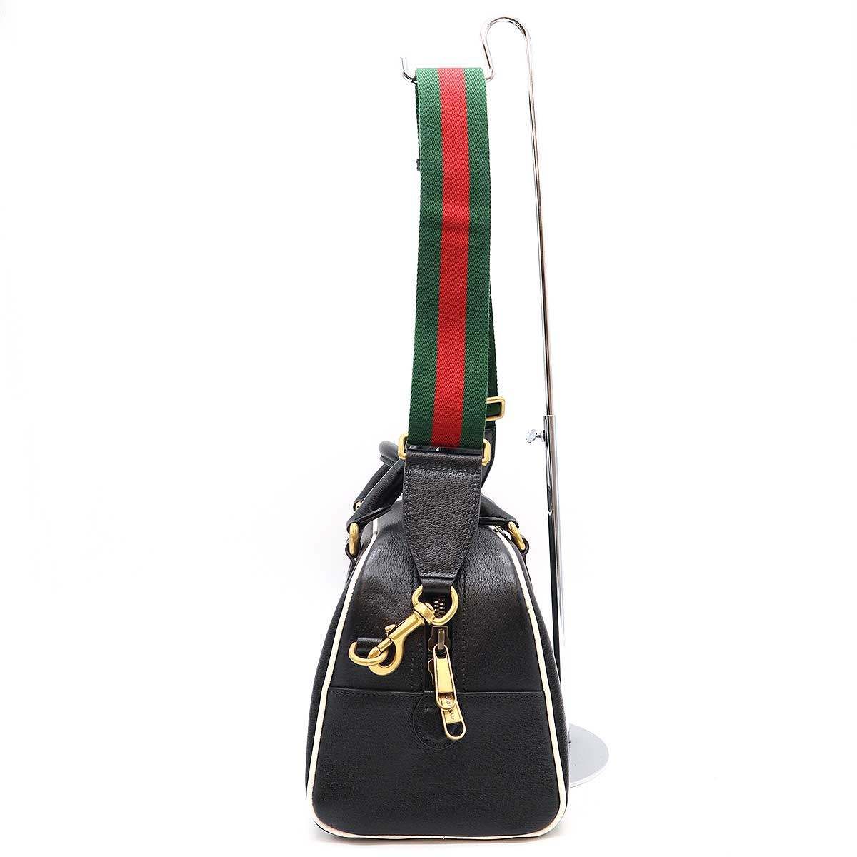 GUCCI×adidas グッチ×アディダス Mini Duffle Bag 2WAY ミニレザー