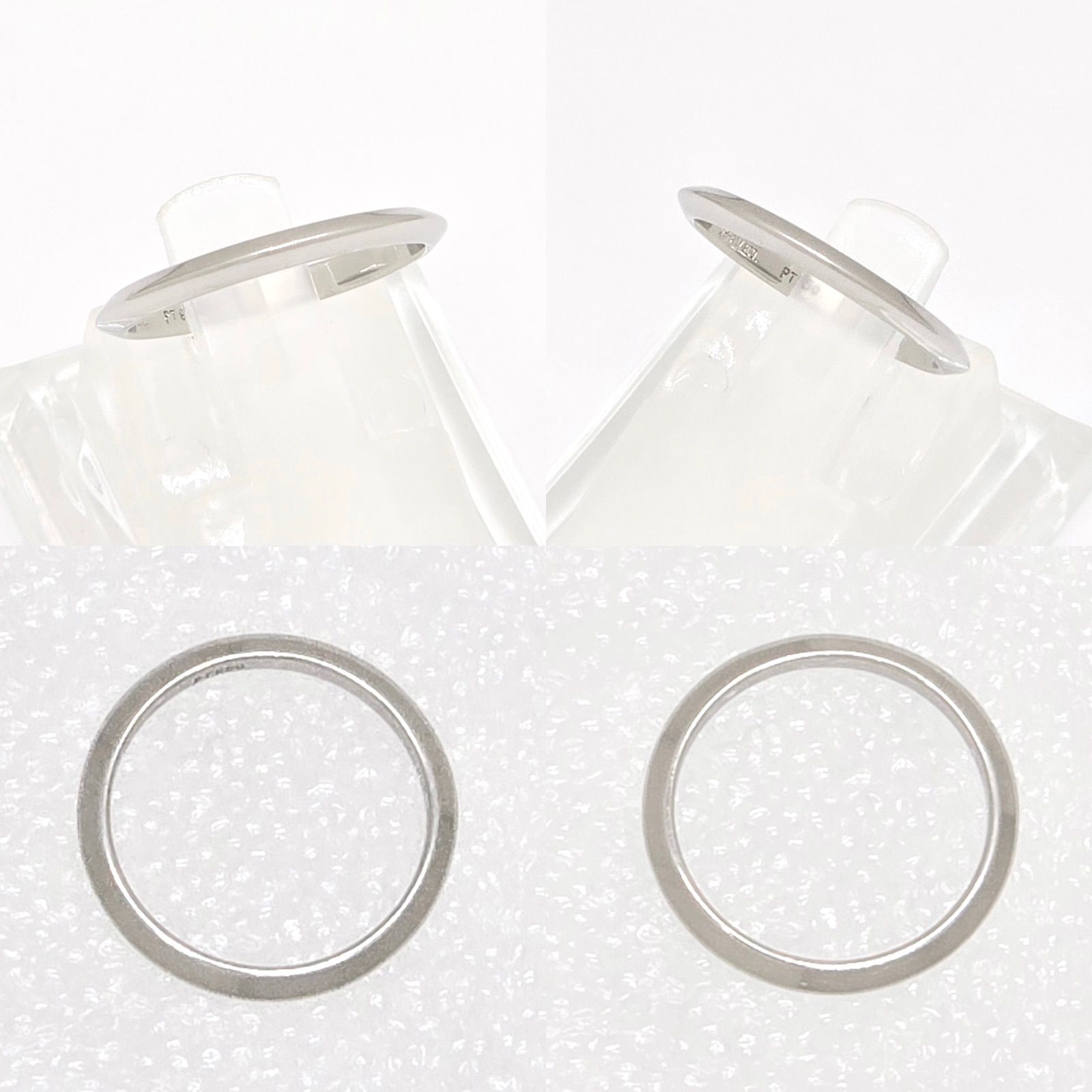 TIFFANY&CO. ティファニー ナイフエッジ リング 約7号 PT950 プラチナ