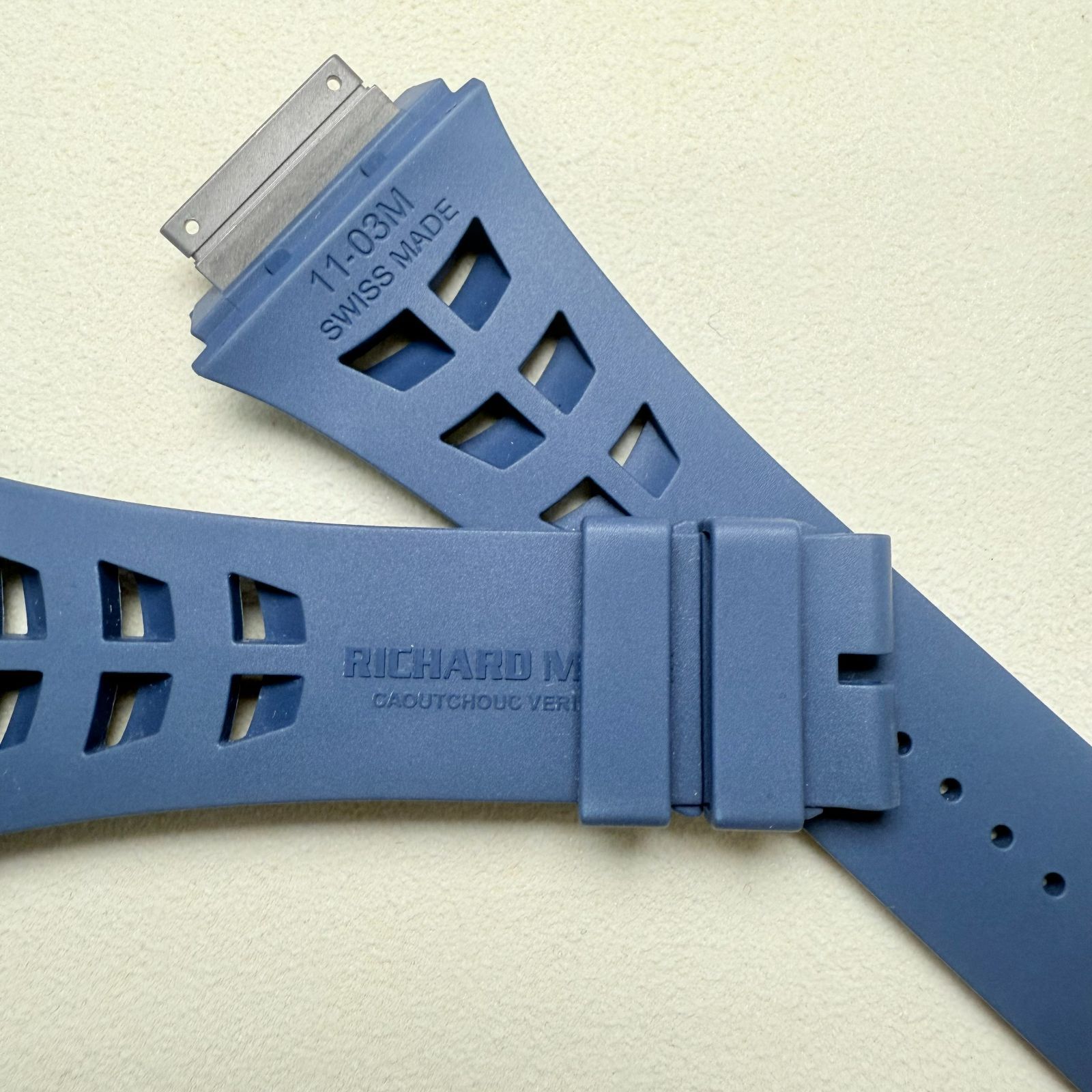 リシャールミル　ラバーストラップ　国内正規品 リシャールミル ラバーストラップ ベルト RichardMille RM11-03 RUBBER
