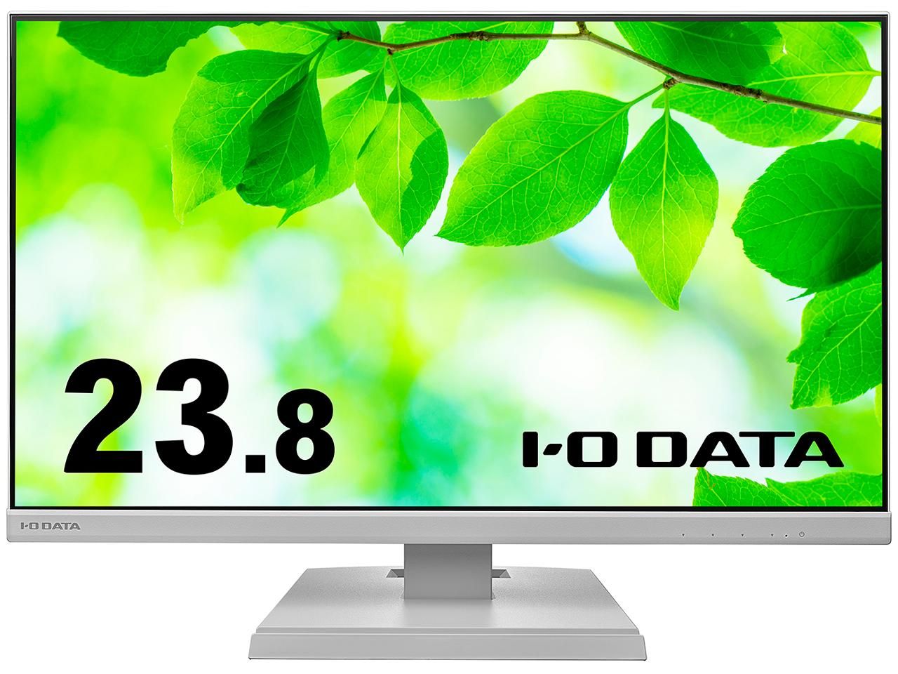 【新品・2営業日で発送】IODATA アイオーデータ LCDA241DWAG PCモニター 抗菌モデル【受注生産品】 ホワイト LCD-A241DW-AG 23.8型 ／フルHD(1920×1080) ／ワイド 