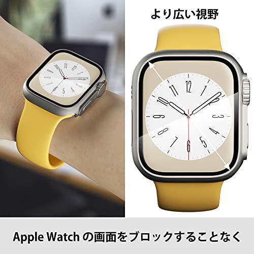 送料無料】 45mm PZOZ Apple Watch 7/8 ケース 45mm 保護フィルム