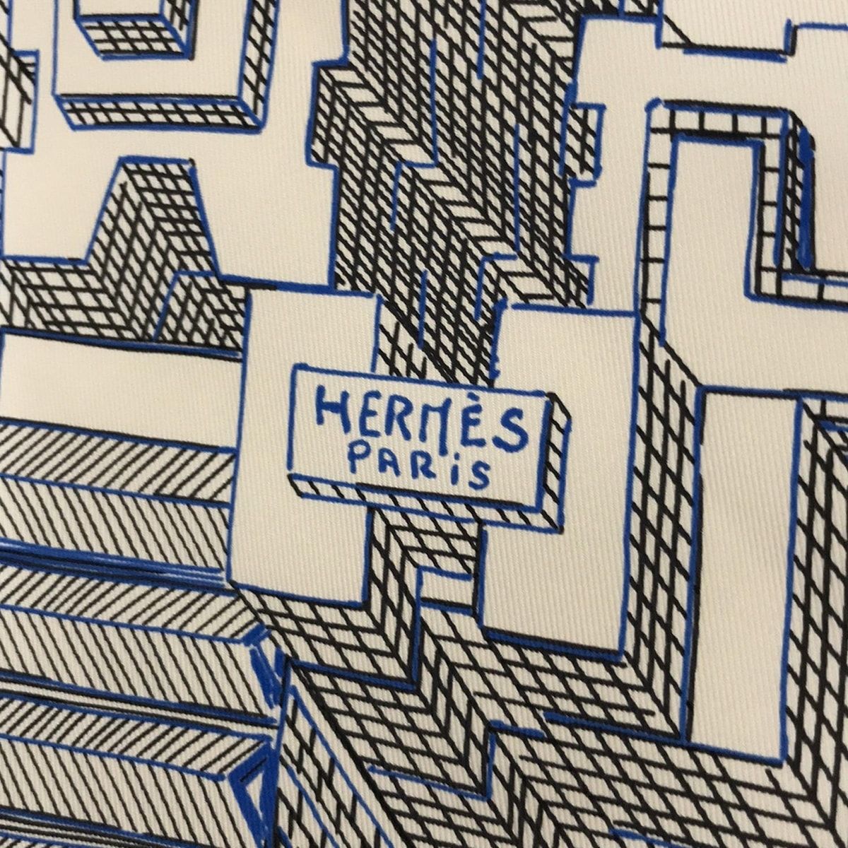 HERMES カレ90 パンタン•シティ HERMES 最新作 上品 スカーフ カレ 90 シルク Pantin City
