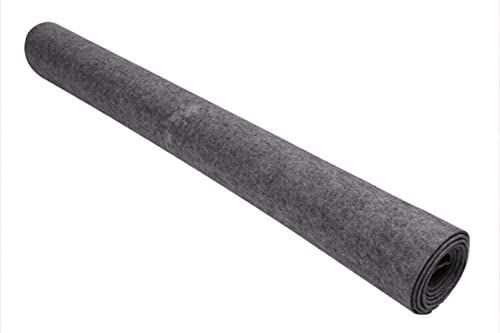 グレー 毛氈もうせん書道用 下敷き 厚手 大判 100cm ×200cm 全紙用 カット 習字 絵画 グレー
