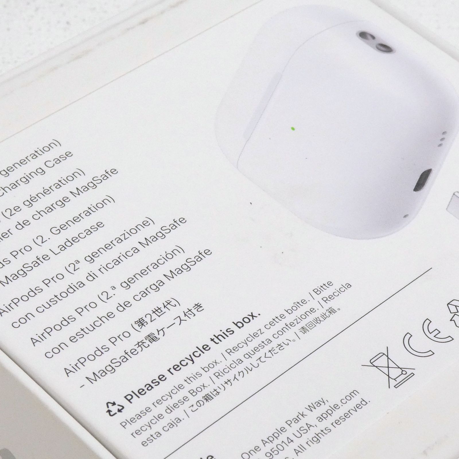【箱あり】Apple AirPods Pro Apple (アップル) AirPods Pro(第3世代) A3063 MFHP4J/A 動作