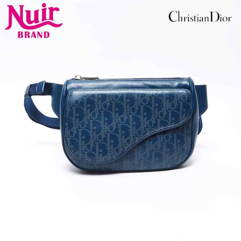 Christian Dior クリスチャンディオール ウエストバッグ オブリーク レザー ボディバッグ
