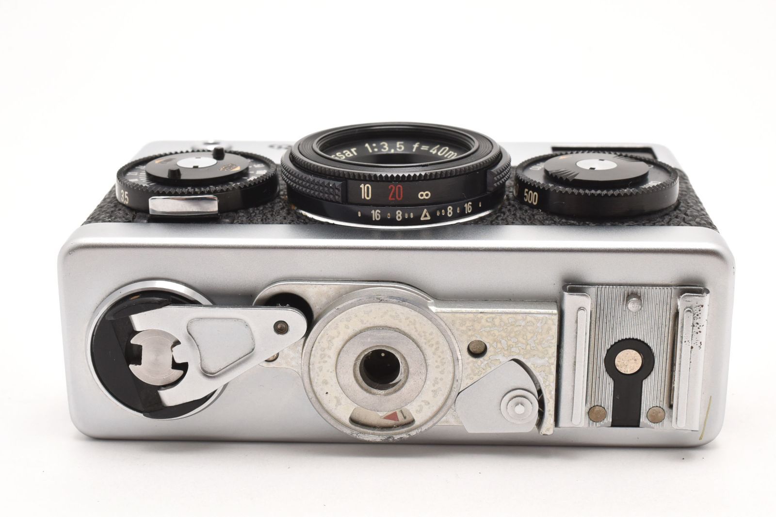 ★極上品★ ローライ Rollei 35S 元箱付き #584 ローライ35S ゴールド 元箱、ケース付 極上美品 - 日進堂カメラ