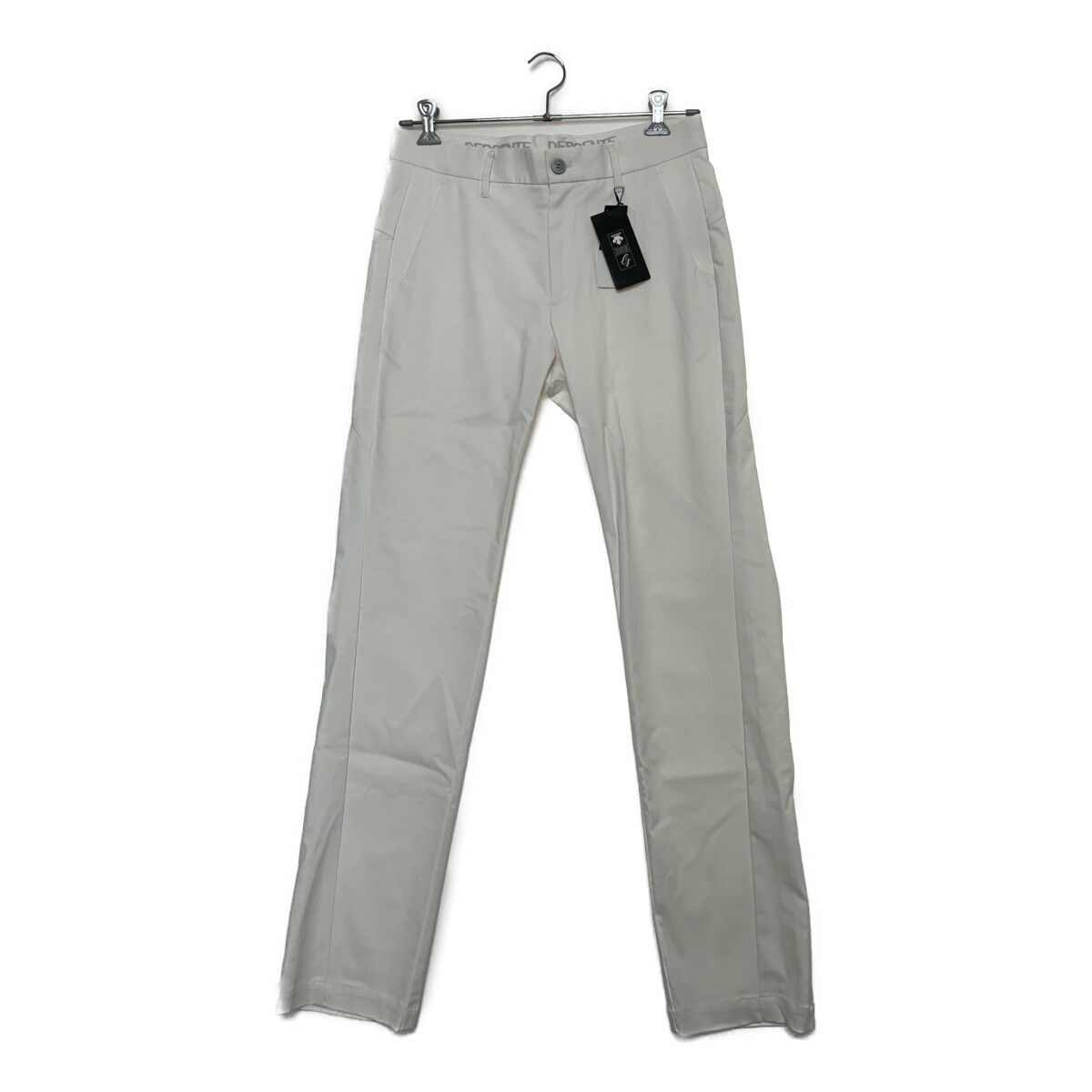 未使用品 メンズ デサントゴルフ DESCENTE GOLF パンツ 85cm 白 ホワイト シンプル