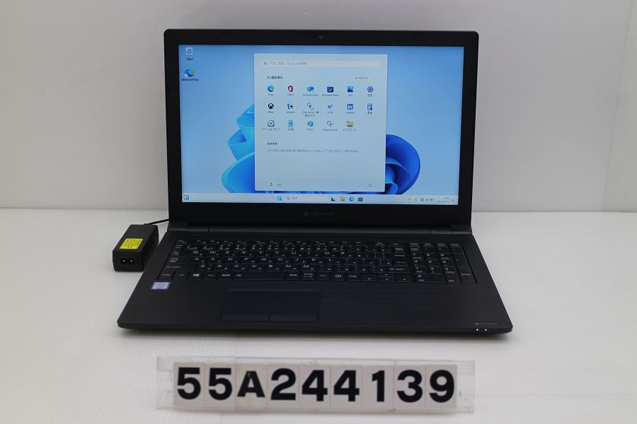 dynabook dynabook B65/ER Core i3 8145U 2.1GHz/8GB/256GB(SSD)/Multi/15.6W/FWXGA(1366x768)/Win11 【55A244139】