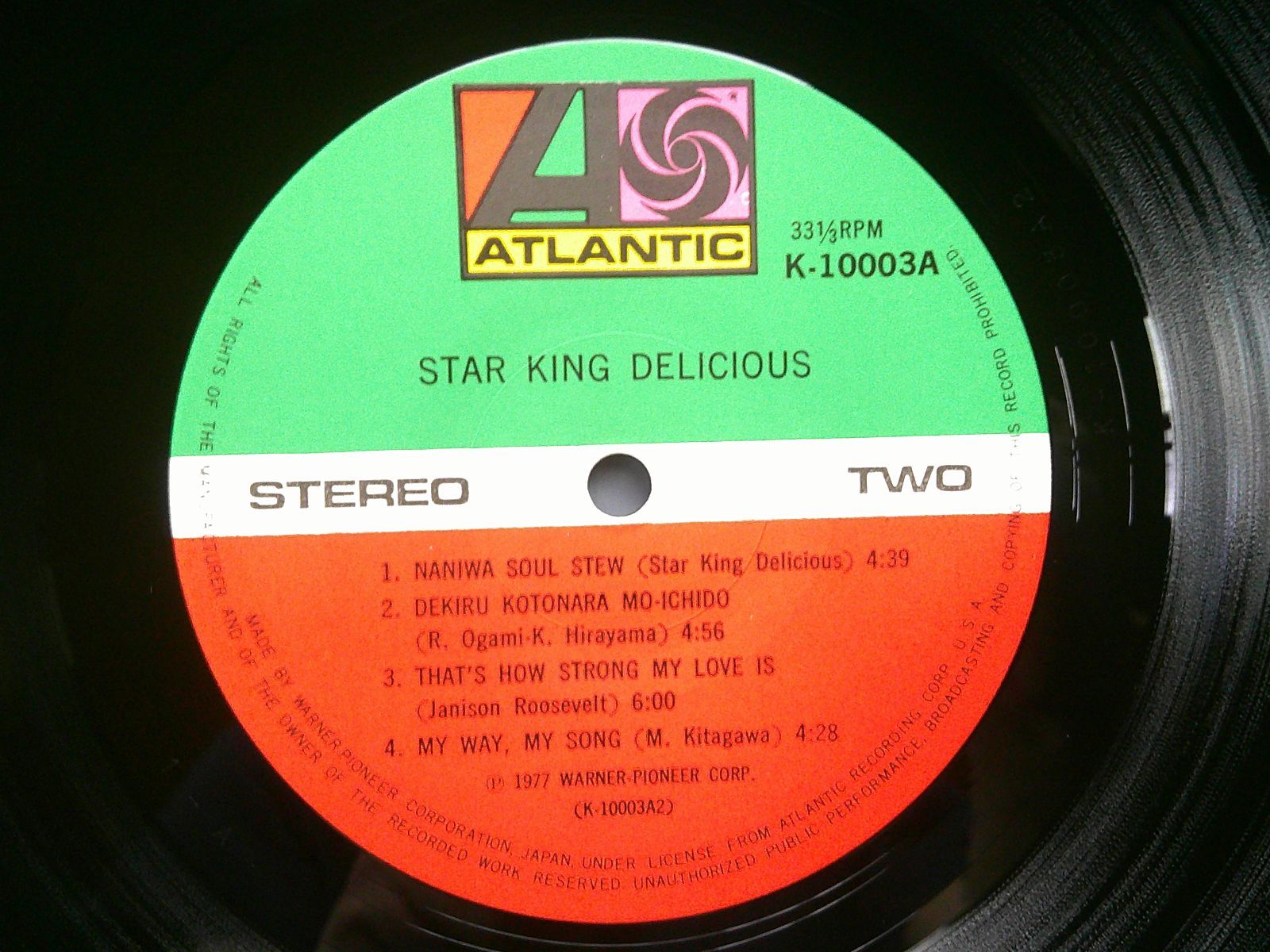 新品 LP ☆ 人間発電所 ネタ King James Version - First Time We Met