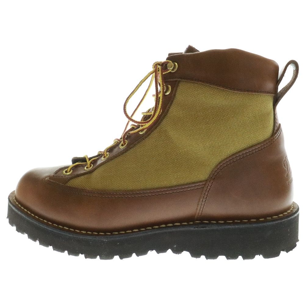 DANNER ダナー CORNELIUS コーネリアス コーデュラナイロン 牛革 マウンテンブーツ カーキ|ブラウン US8.5 D219740