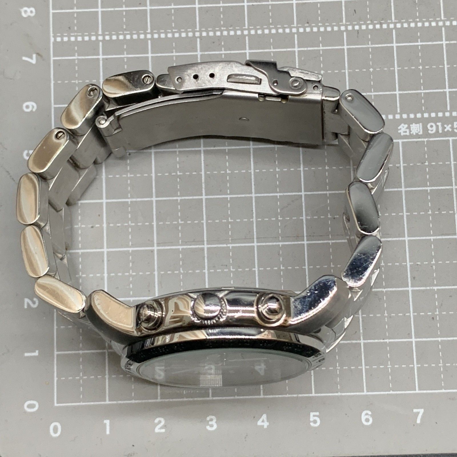 クロノグラフ ブラック文字盤