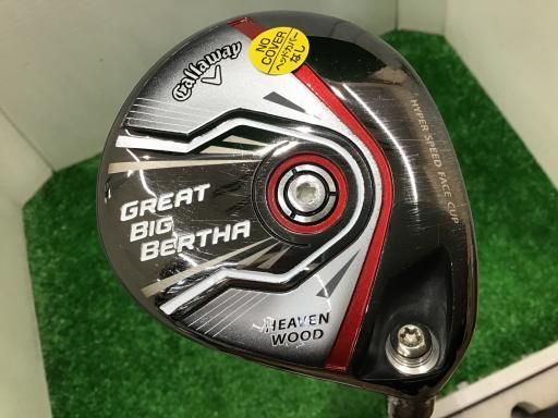 キャロウェイ GREAT BIG BERTHA 2015 HEAVEN WOOD フェアウェイウッド FW BIG BERTHA 2015 フェアウェイ フレックスSR メンズ 男性用 右利き 右用 Cランク ゴルフクラブ