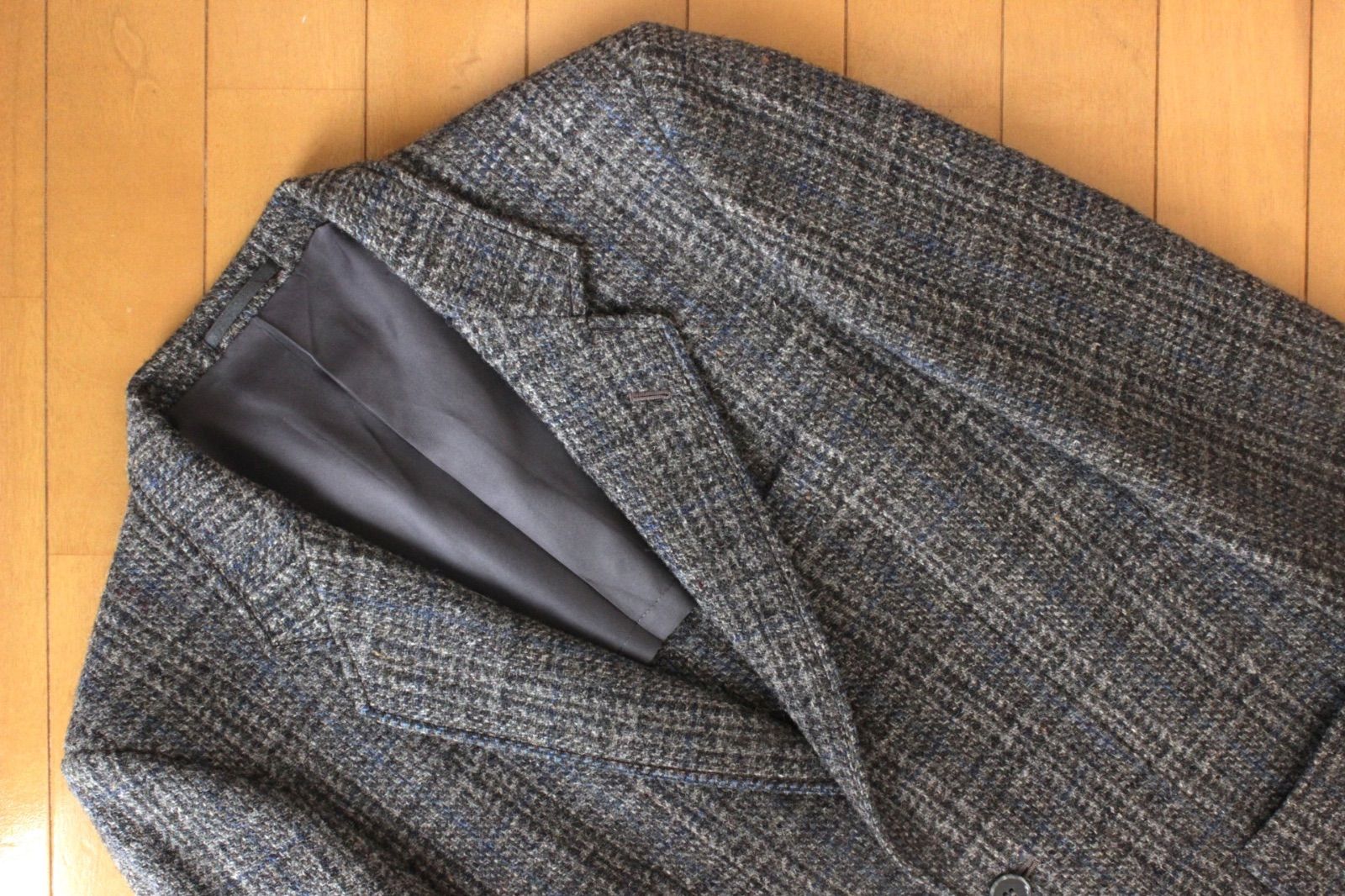 90【新品同様】ハリスツイード ジャケット Y4 メンズ S スリム体 M