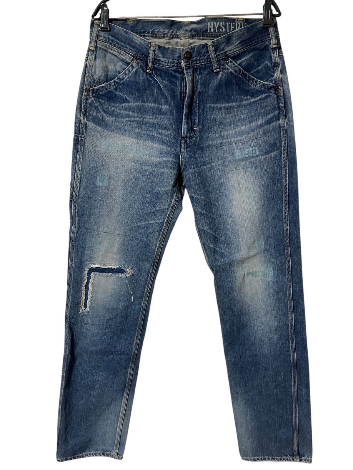 新品⬛︎ヒステリックグラマー⬛︎ビンテージ加工カーゴパンツ⬛︎ダメージ加工⬛︎M Z1343 HYSTERIC GLAMOUR ヒステリックグラマー ペインターパンツ