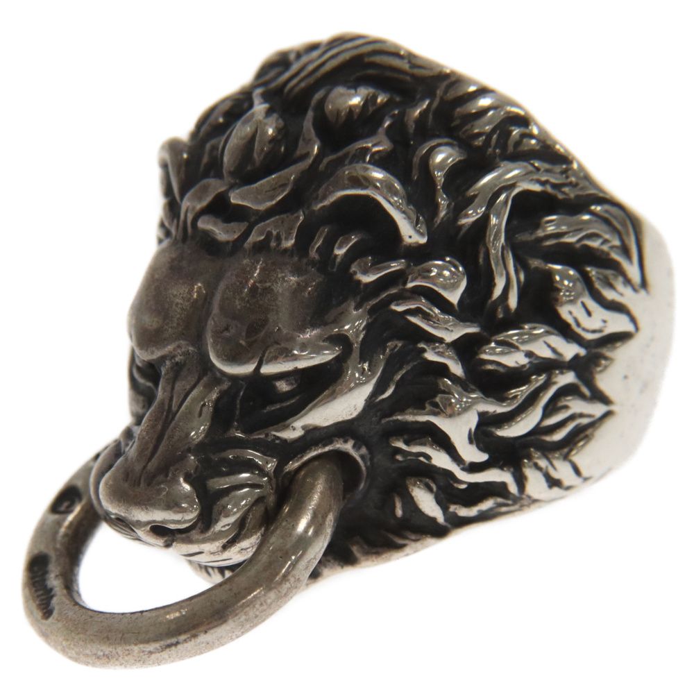 Bill Wall Leather/BWL (ビルウォールレザー) Lion Ring With Ring In Mouth ライオンリング21.5号  - メルカリ