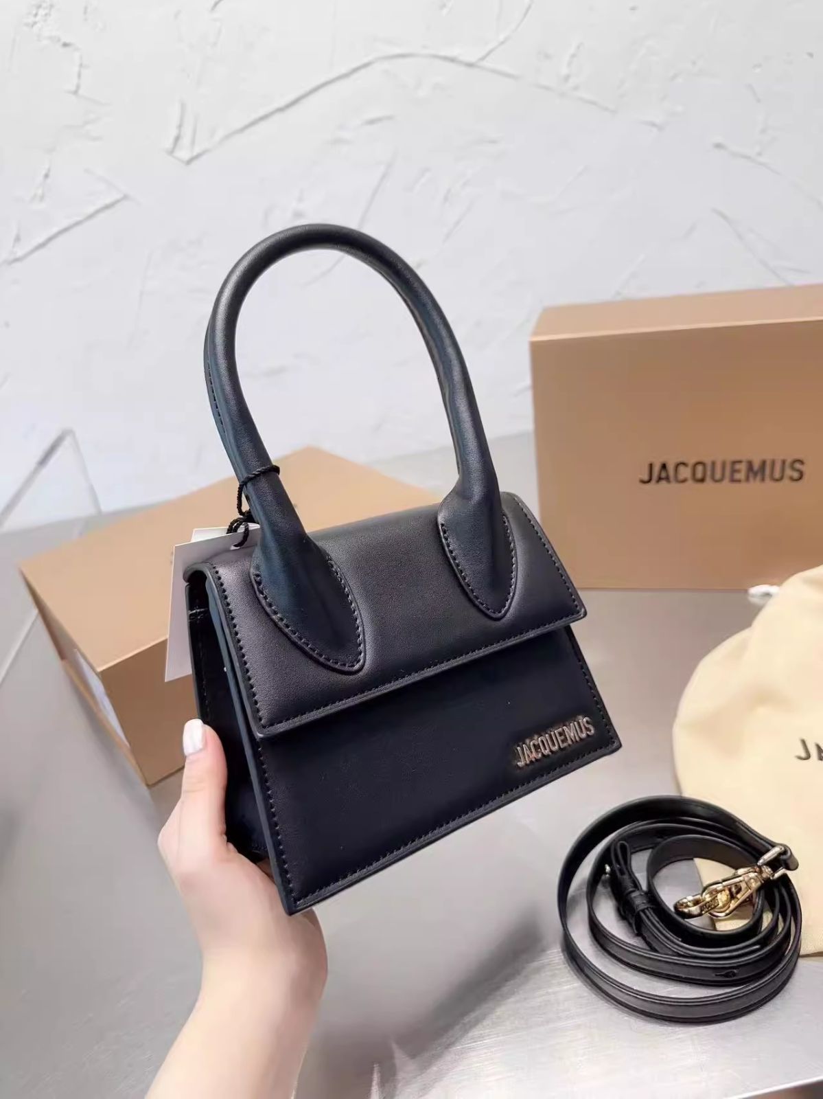 Jacquemus 2wayミニバッグ ショルダーバッグ ブラック - メルカリ