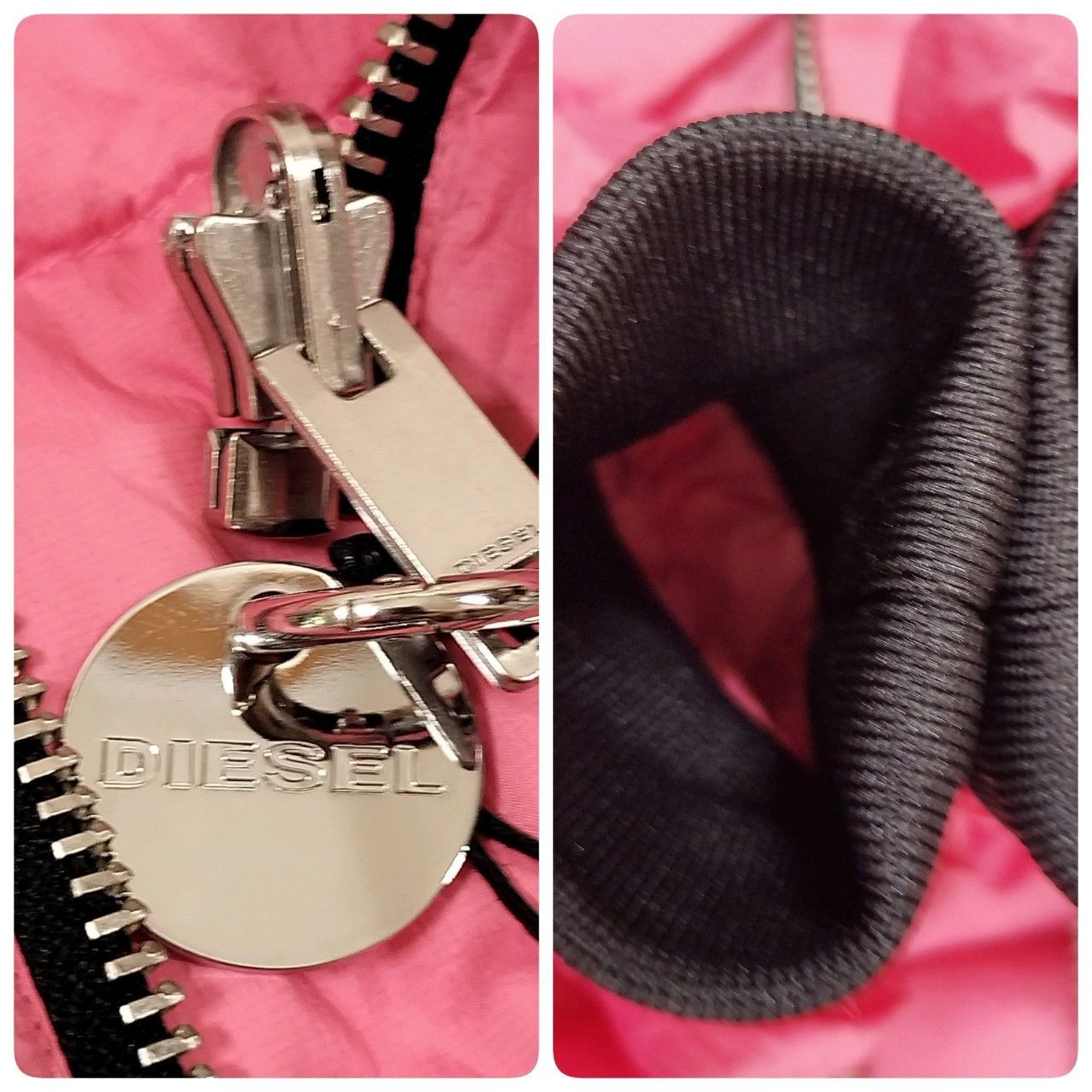 お値下げ最後！DIESELピンクベージュブルゾンXS お値下げ最後！DIESELピンクベージュブルゾンXS DIESEL